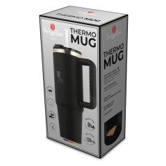 Dvojstenný termohrnček BerlingerCup 1 l Matte Black Collection