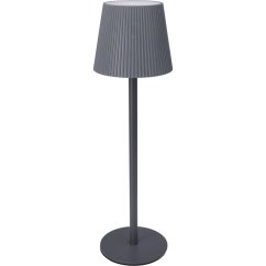 Stolová lampa 10 x 36 cm sivá