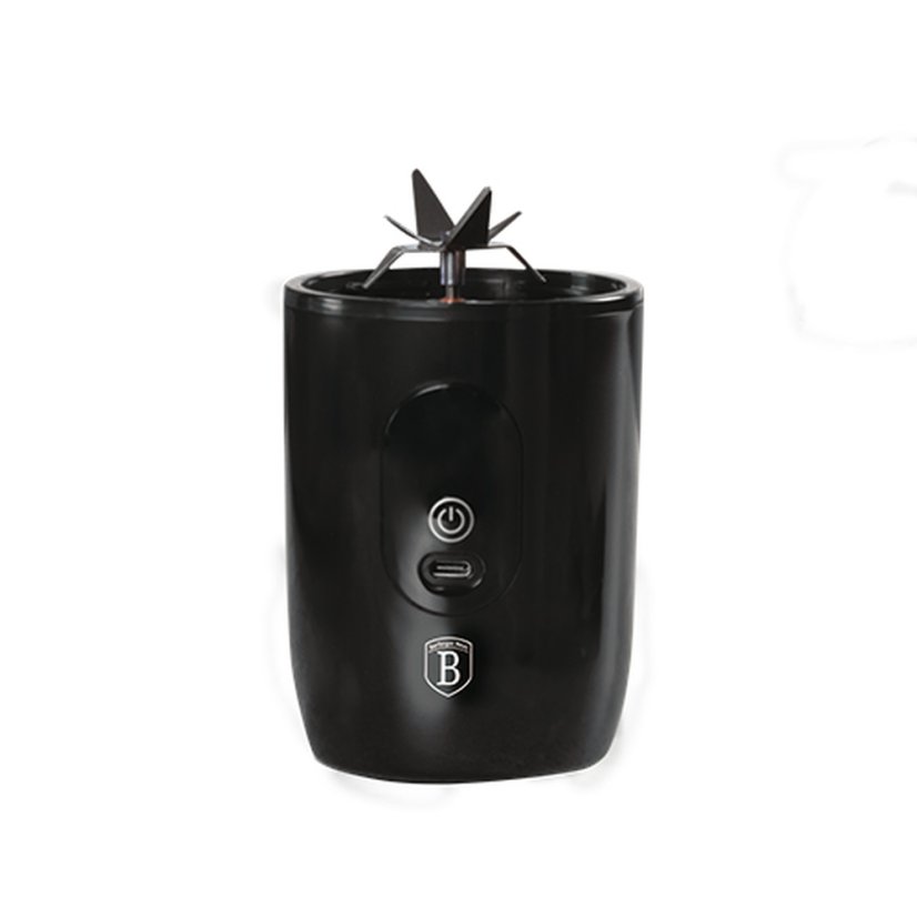Blender pentru smoothie cu încărcare USB negru