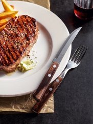 Príbor steakový Tramontina 12 ks + porciovací nôž a vidlička