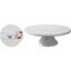 Podnos na dort servírovací porcelán 28 cm bílý