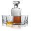 Sada lahve 750 ml a 4 ks sklenic na whisky 220 ml