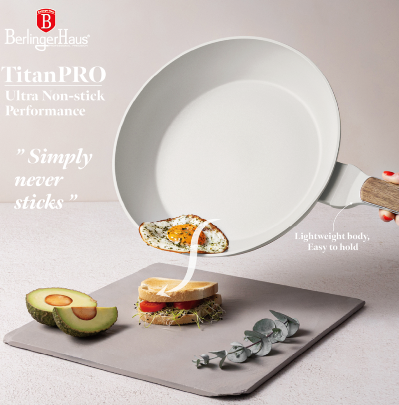 Sada nádobí s titanovým povrchem 15 ks Sahara Nordic Collection