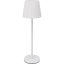 Stolná lampa 10 x 36 cm biela