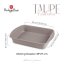 Bandeja de horno con superficie de titanio 35x27 cm Colección Taupe