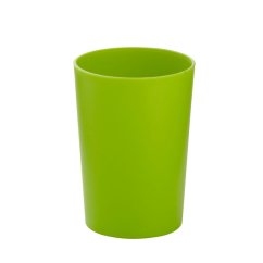 Pohár MARTA plastik zelená H 11cm / Ř 8cm Pohár MARTA plastik zelená H 11cm / Ř 8cm