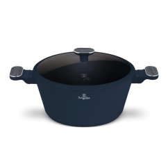 Kastrol s titanovým povrchem a poklicí 28 cm Deep Sea Collection