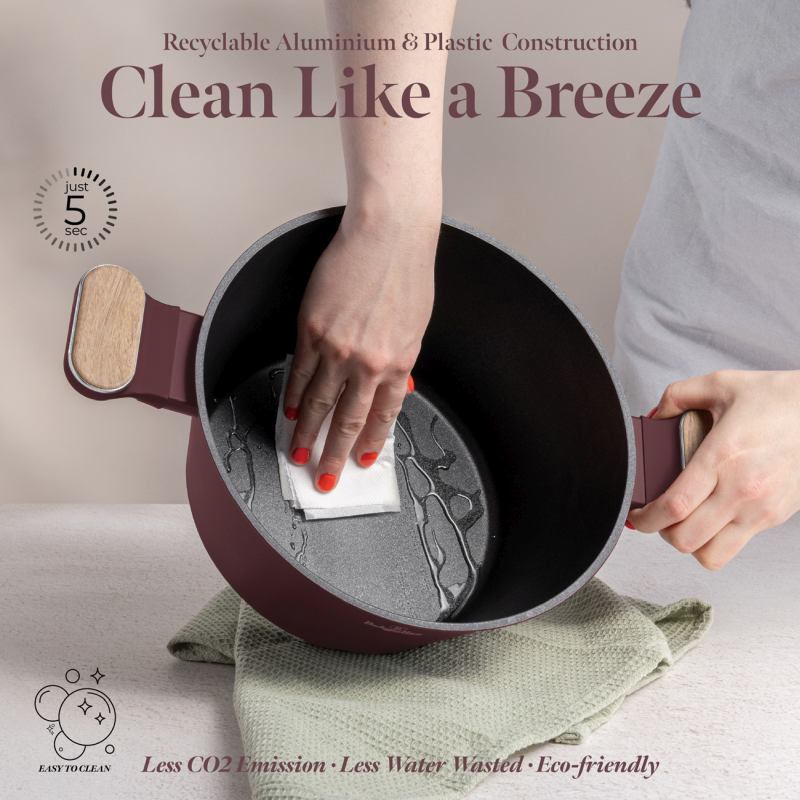 Sada nádobí s titanovým povrchem 3 ks Leonardo Nordic Collection