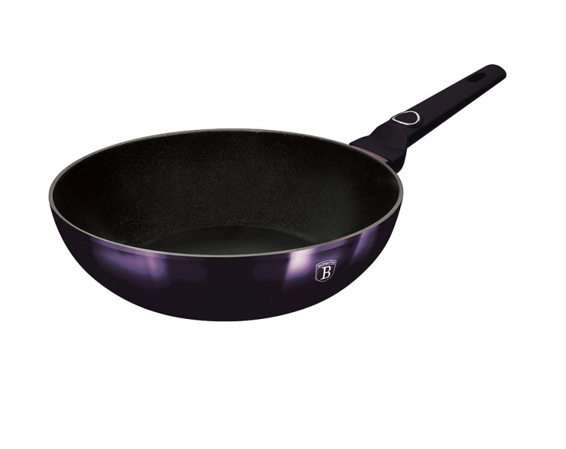 Pánev WOK s titanovým povrchem 28 cm Purple Eclipse Collection - design. vada