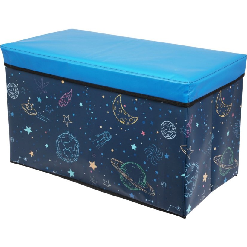 Úložný box nebe 60 × 30 × 35 cm modrá