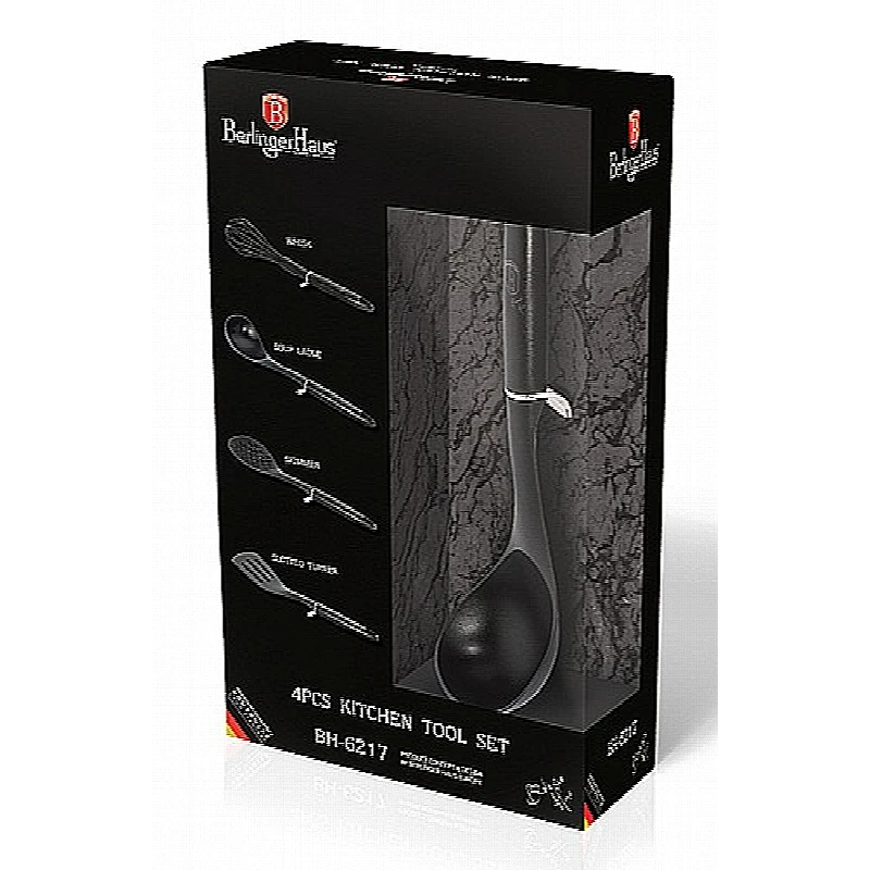 Kuchyňské náčiní sada 4 ks Royal Black Collection