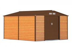 Casuta de gradina G21 GAH 884 - 277 x 319 cm, maro