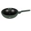 Pánev wok s poklicí a titanovým povrchem 28 cm Matte Green Collection Pánev wok s poklicí a titanovým povrchem 28 cm Matte Green Collection