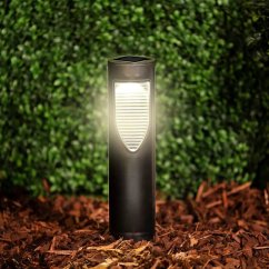 Solární LED zahradní světlo 31 cm