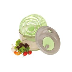 Odstředivka na salát DRY PP-plastik, pastelově zelená H 16cm / Ř 24cm