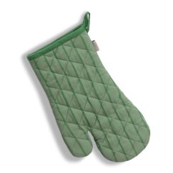 Mansa de cuptor Cora 100% bumbac dungi verde deschis/verzi 31.0x18.0cm Mansa de cuptor Cora 100% bumbac dungi verde deschis/verzi 31.0x18.0cm