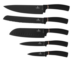 Set cutite cu suport magnetic 6 buc Colectia Black Rose Set cutite cu suport magnetic 6 buc Colectia Black Rose