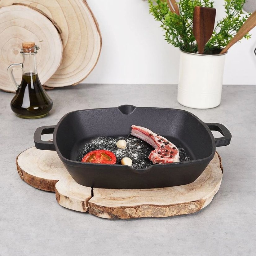 Bandeja para horno y grill 25 x 25 cm