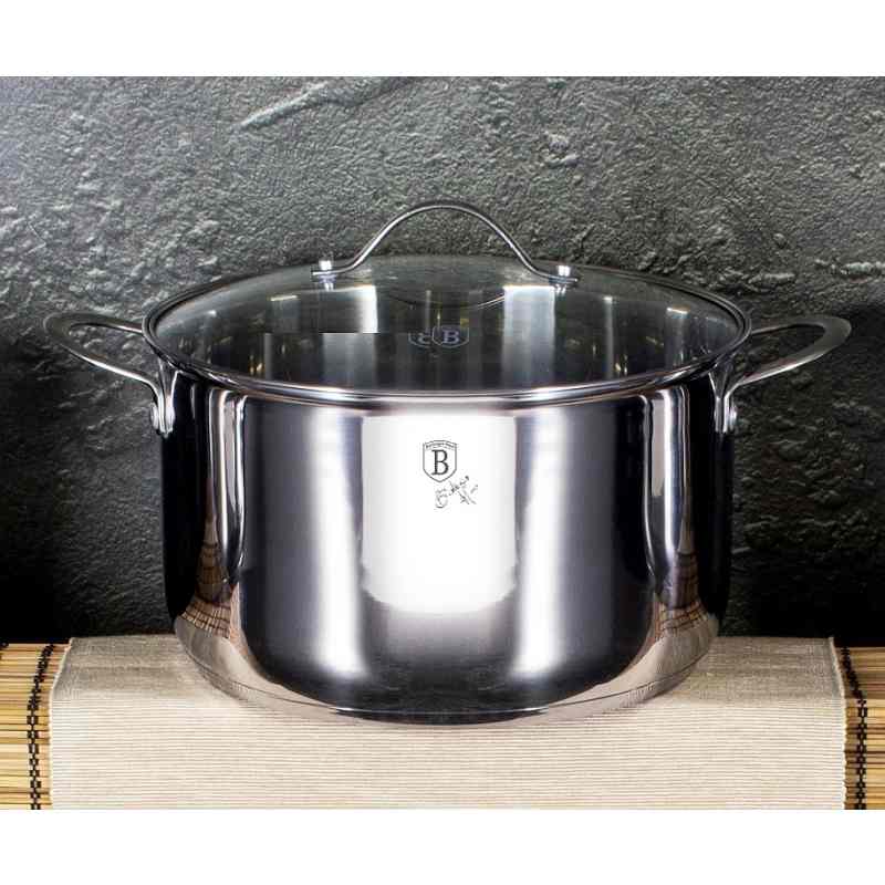 Juego de utensilios de cocina de acero inoxidable de 10 piezas, colección Silver Jewellery