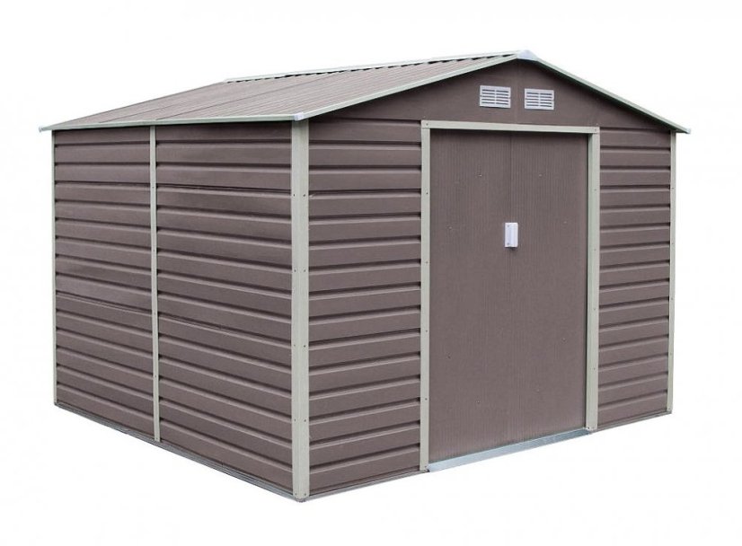 Casuta de gradina G21 GAH 407 - 213 x 191 cm, gri