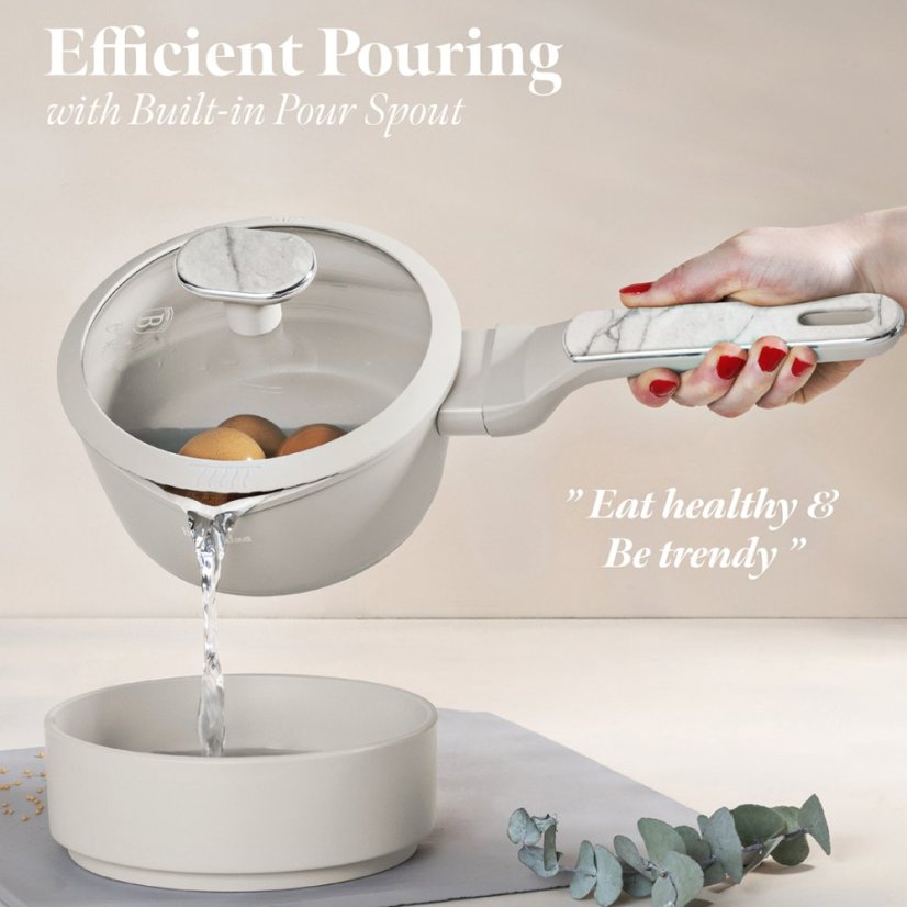 Sada nádobí s titanovým povrchem 15 ks Sahara Marble Collection