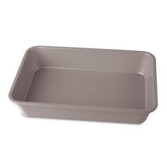 Plech na pečení hluboký s titanovým povrchem 40 x 28 cm Taupe Collection