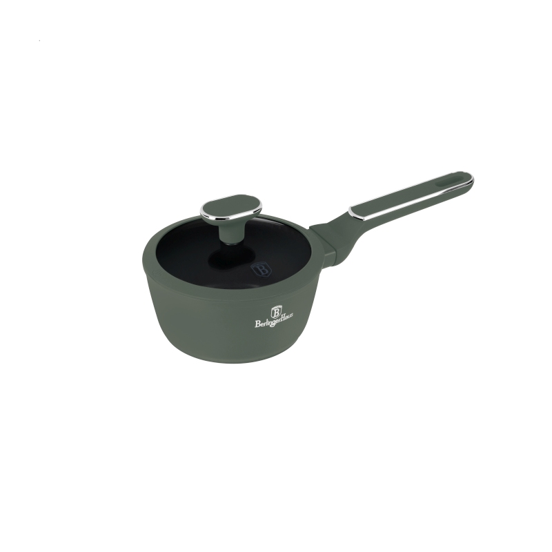 Rendlík s poklicí s titanovým povrchem 16 cm Matte Green Collection