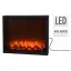 Elektrický krb s LED plameny 41x25cm