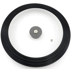 Capac universal SOLA cu margine de silicon 28/30/32 cm