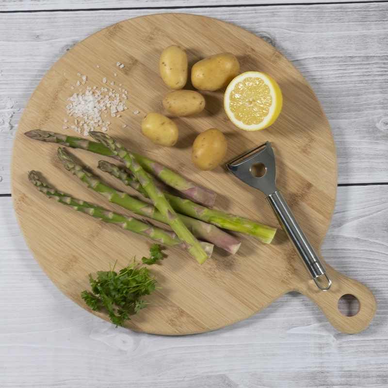 Servírovací prkénko NINO bambus L 45cm x H 1,6cm / Ř 36cm