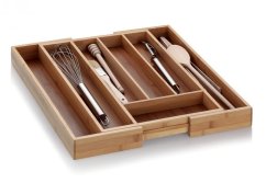 Bufetă pliabilă KALMA bambus 28,5-39x33x5cm