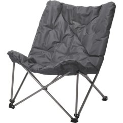 Kempingové skládací křeslo s polstrem 91 cm