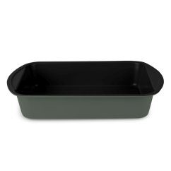 Plech na pečení hluboký s titanovým povrchem 40 x 28 cm Matte Green Collection