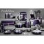 Dóza na potraviny sada 3 ks Purple Eclipse Collection