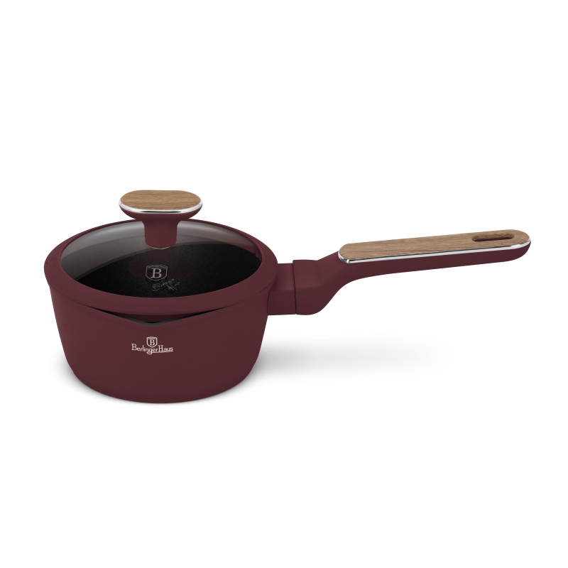 Caserolă cu suprafață din titan și capac 16 cm Leonardo Nordic Collection