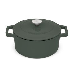Pekáč liatinový s pokrievkou 24 cm Matte Green Collection Pekáč liatinový s pokrievkou 24 cm Matte Green Collection