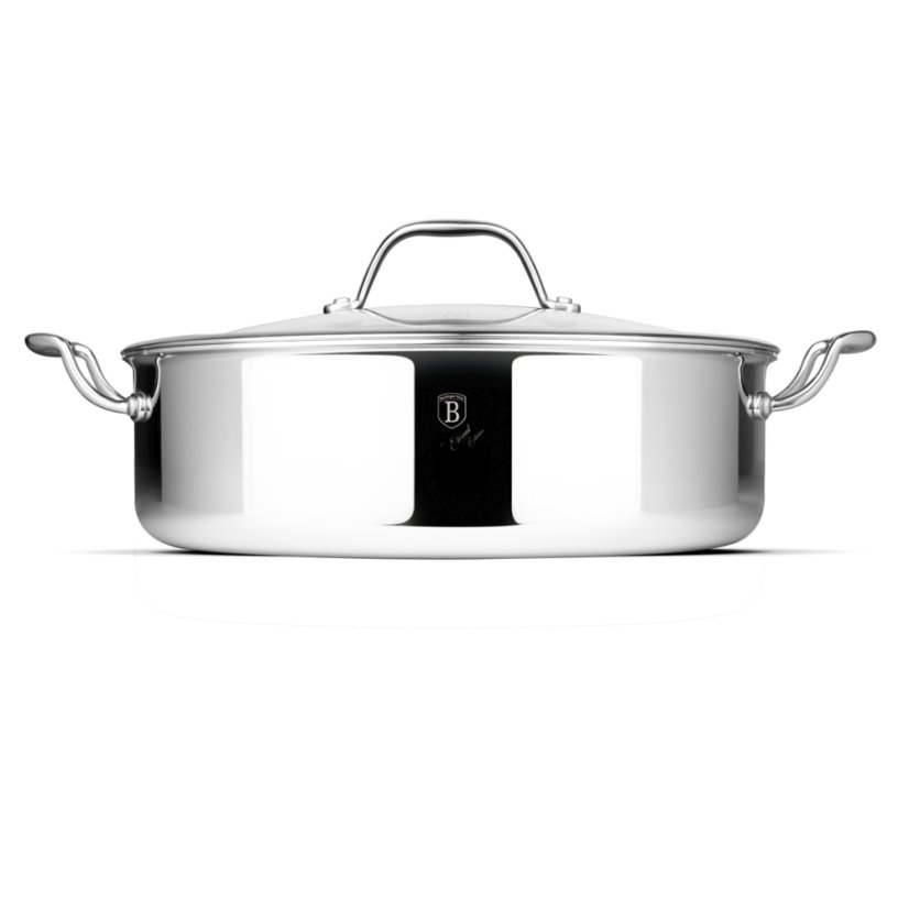 Kastrol nerezový s nepřilnavým povrchem a poklicí 28 cm Eternal Collection