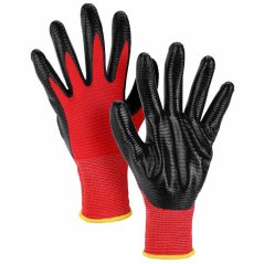 Set de mănuși de lucru din nitril din 6 perechi L Set de mănuși de lucru din nitril din 6 perechi L