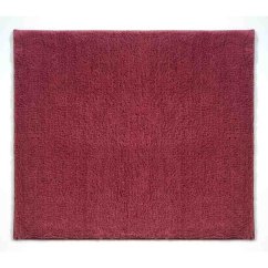 Koupelnová předložka Maja 100% polyester malinovo červená 65x55x1,5cm