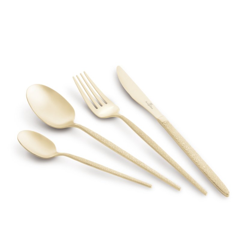 Set de tacâmuri din 24 de piese, finisaj satinat, colecția Sahara