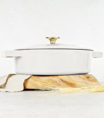 Pekáč litinový s poklicí 26 cm Sahara Collection