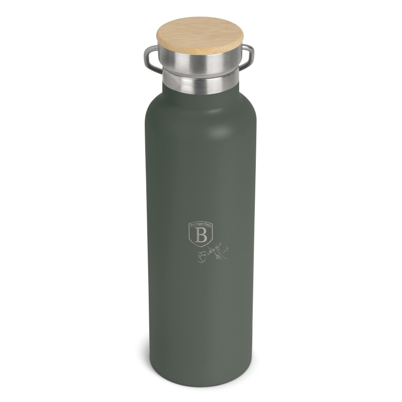 Termoska lahev s dvojitou stěnou nerez 0,6 l Matte Green Collection
