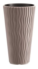 Květináč Prosperplast SANDY SLIM mocca 29,7 cm Květináč Prosperplast SANDY SLIM mocca 29,7 cm
