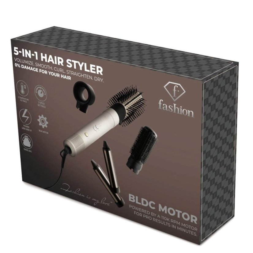 Profesionální kulmofén 5v1 s BLDC motorem Multistyler Cream Gold Collection