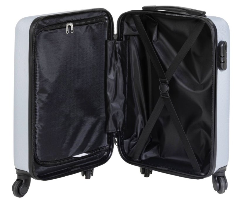 Kufor cestovný na kolieskach sada 3 ks PROWORLD sivá