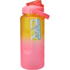 Fľaša športová MAXI 2 l ružová/žltá