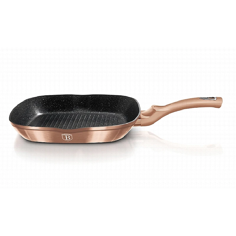 Pánev grilovací s mramorovým povrchem 28 cm Rosegold Metallic Line