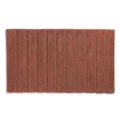 Alfombra de baño Megan 100x60 cm algodón terra
