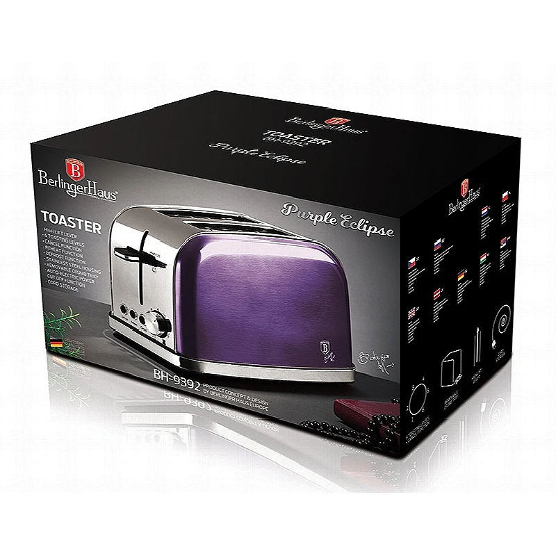 Topinkovač nerez Purple Metallic Line
