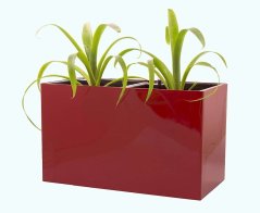 Samozavlažovací květináč Combi červený 56 x 28 cm Samozavlažovací květináč Combi červený 56 x 28 cm